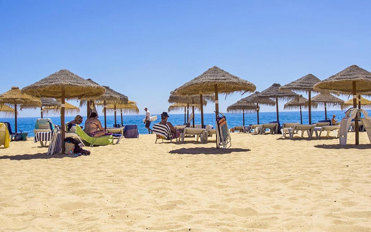 Green Sea Flat T1 Quarteira Beach Extérieur photo